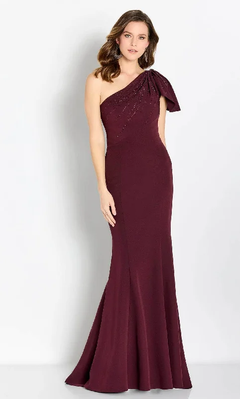 Exclusive Online Sale Cameron Blake CB752 - One Shoulder Gown