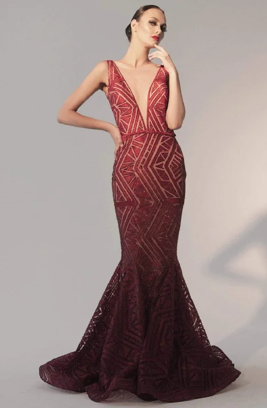 Women's Fashion Clothing Nicole Bakti - Mermaid Gown 6786