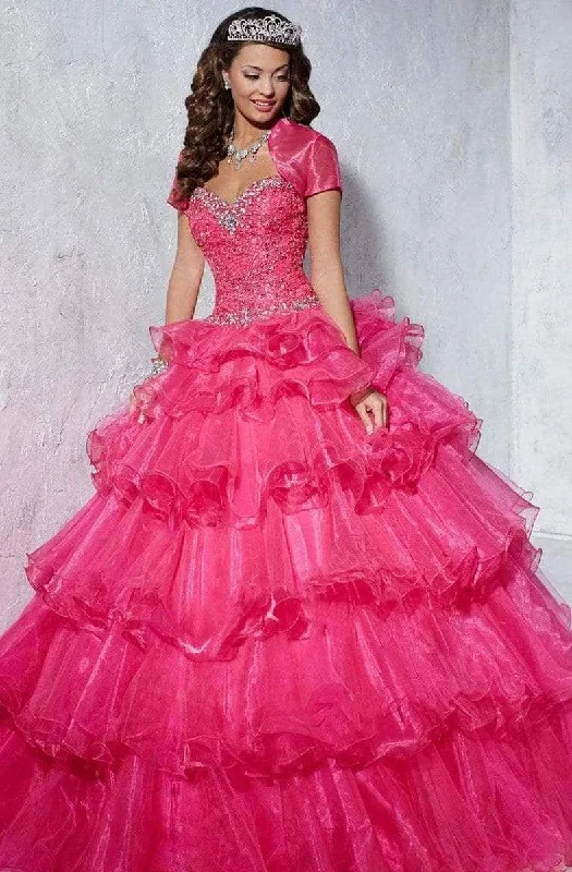 High Street Women's Fashion for Trendy Shoppers Tiffany Designs - 56253SC Quinceanera Tiered Ballgown