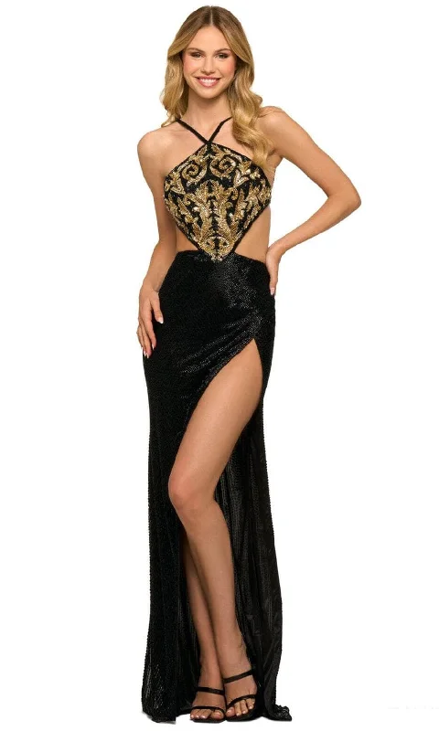 Comfortable Lounge Clothing Sherri Hill 55466 - Diamond Bodice Evening Gown