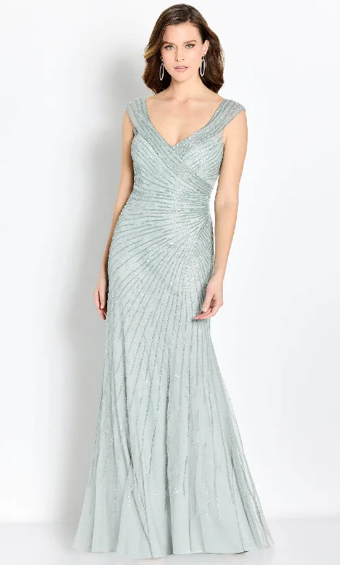 Holiday Gift Guide Sale Cameron Blake CB755 - Beaded Gown