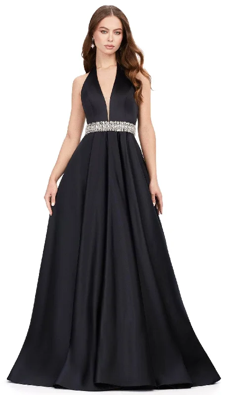 Classic Clothes For Women Ashley Lauren 11249 - Halter Gown