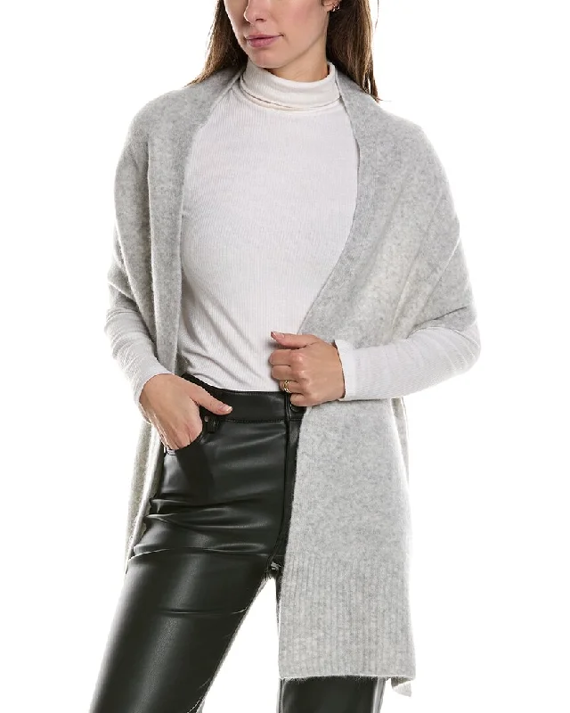 Bold and Elegant Women's Fashion EILEEN FISHER Cashmere & Silk-Blend Wrap