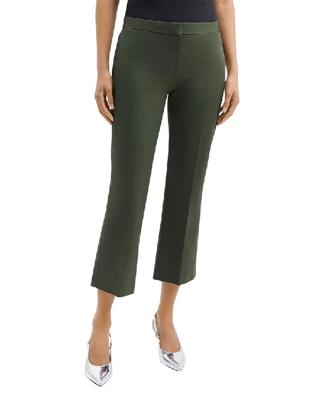 Women's Trendy Clothes Theory Chino Kick Pant