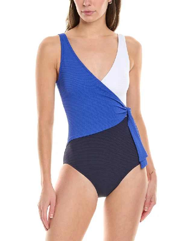 Women's Clothing Brands Tommy Bahama Island Cays Colorblock One-Piece