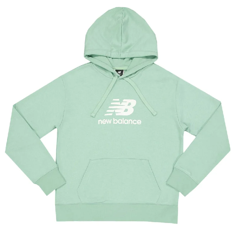 Contemporary Women's Clothing New Balance - Women's Essential Stacked Logo French Terry Hoodie (WT31533 SAE)