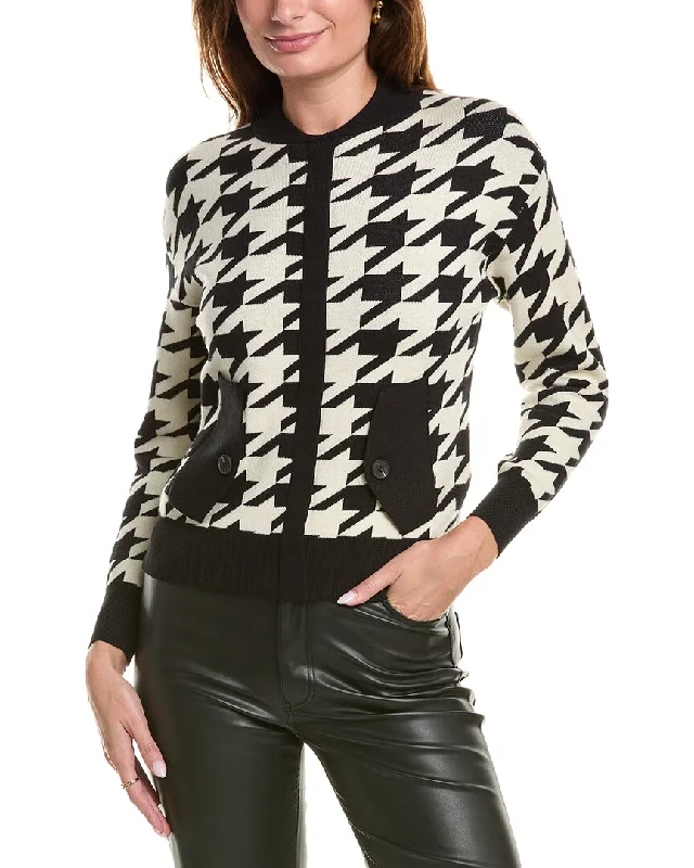 Women's Clothes For Work YAL New York Houndstooth Pullover