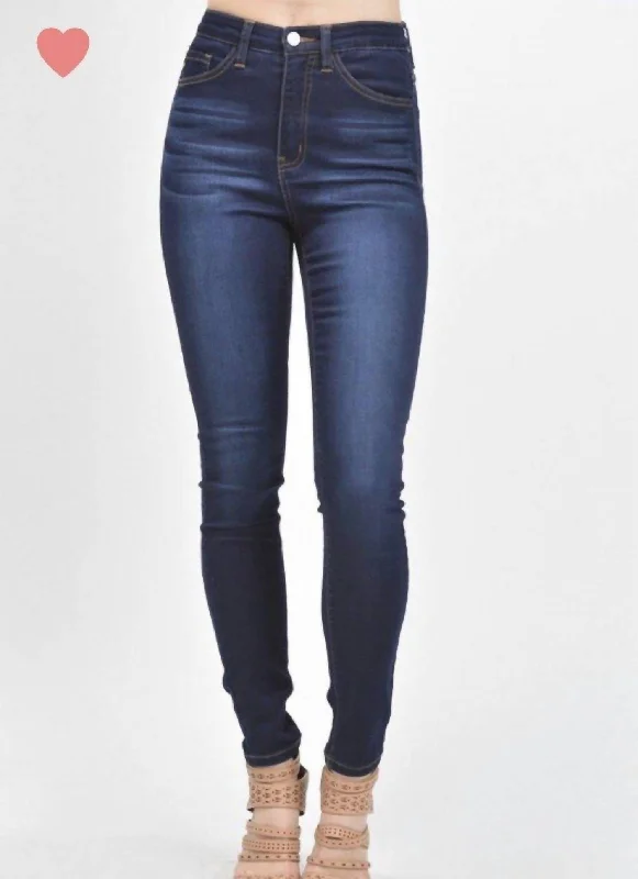 Top 10 Women's Online Clothing Stores Ellie High Rise Super Skinny Jeans In Denim