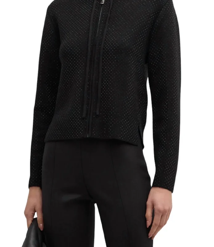 Women's Luxury Attire Scarlett Sweater In Black