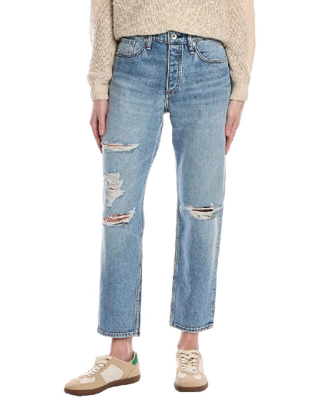 Women's Fashion Clothing rag & bone Rosa Mid-Rise Vandam Boyfriend Jean