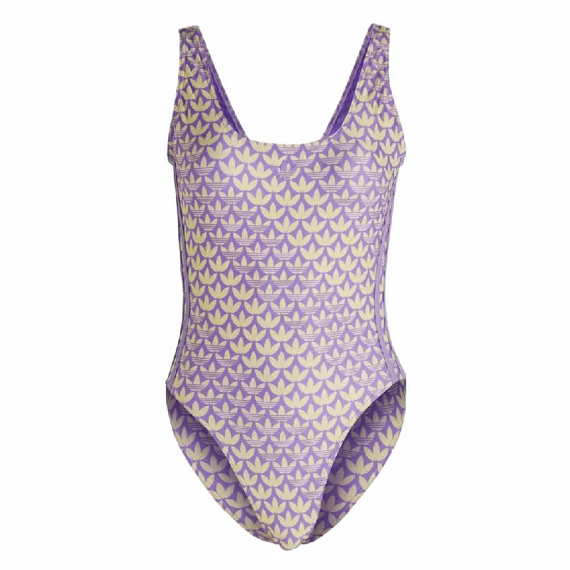 Women's Formal Event Attire adidas - Women's Originals Monogram 3-Stripes Swimsuit (HZ4110)