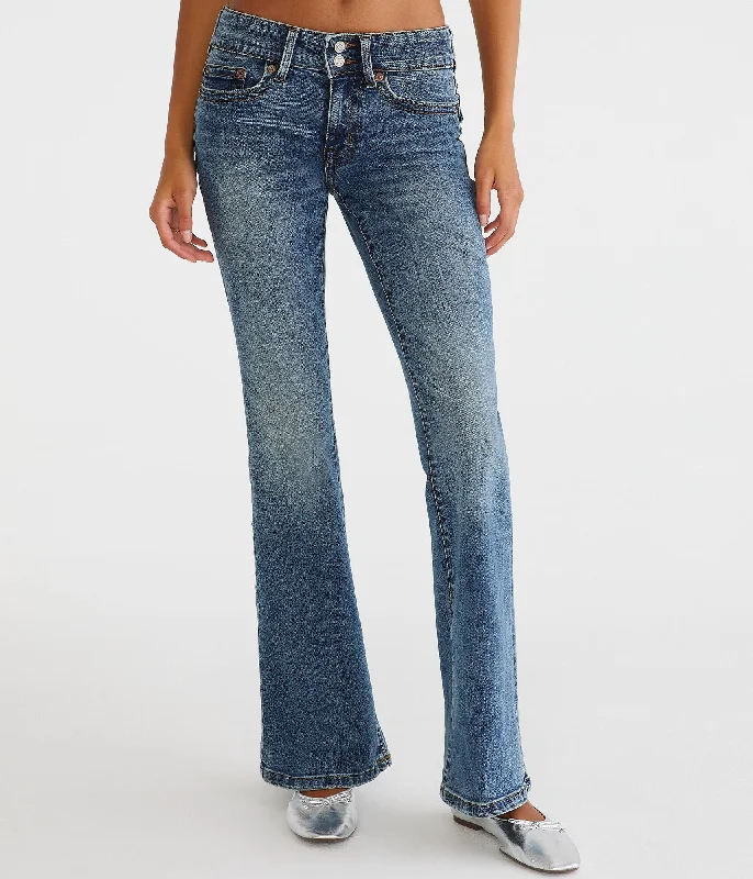 Online Shopping Boutiques Aeropostale Flare Low-Rise Jean