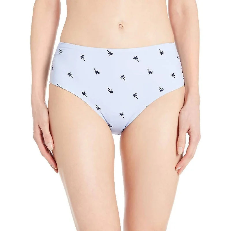 Exclusive Online Sale Paradise Palm High Waisted Bikini Bottom In Dream