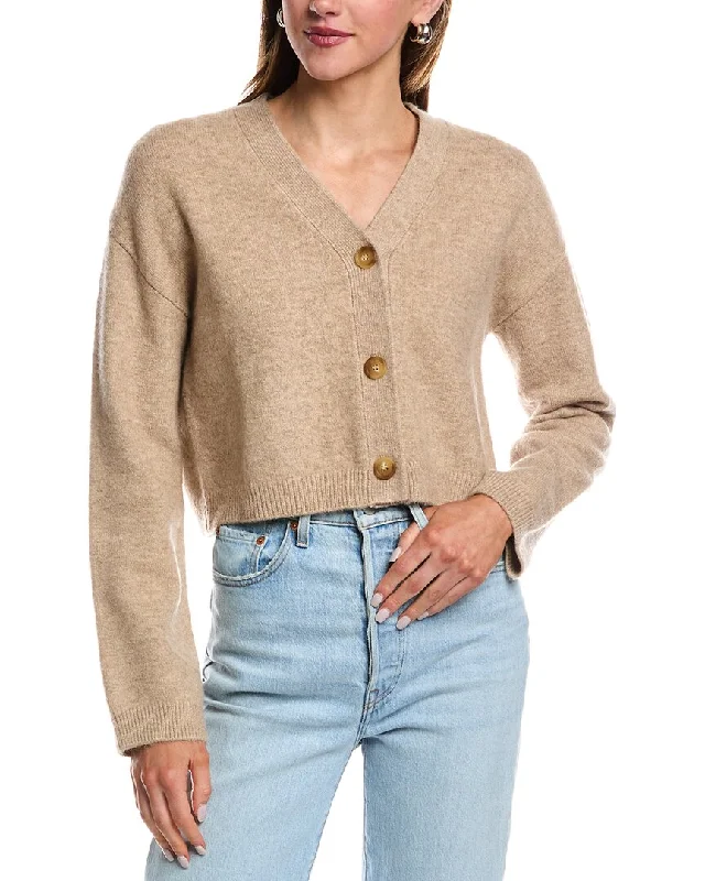 Women's Classic Outfit REVERIEE Cashmere-Blend Cardigan