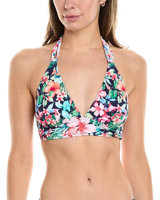 Sale On Clothing Tommy Bahama Island Cays Flora Reversible Halter Bikini Top