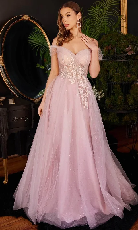 Women's Contemporary Clothing Ladivine CD3394 - Tulle Gown