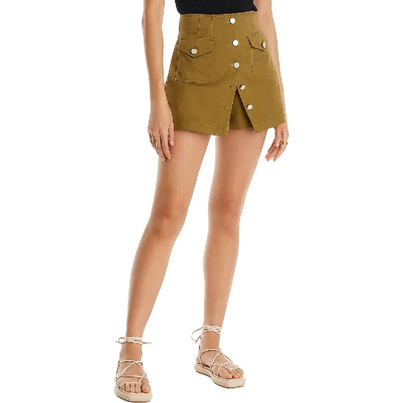 Women's Trendy Casual Clothes Yolie Womens Side Zip Mini Skort