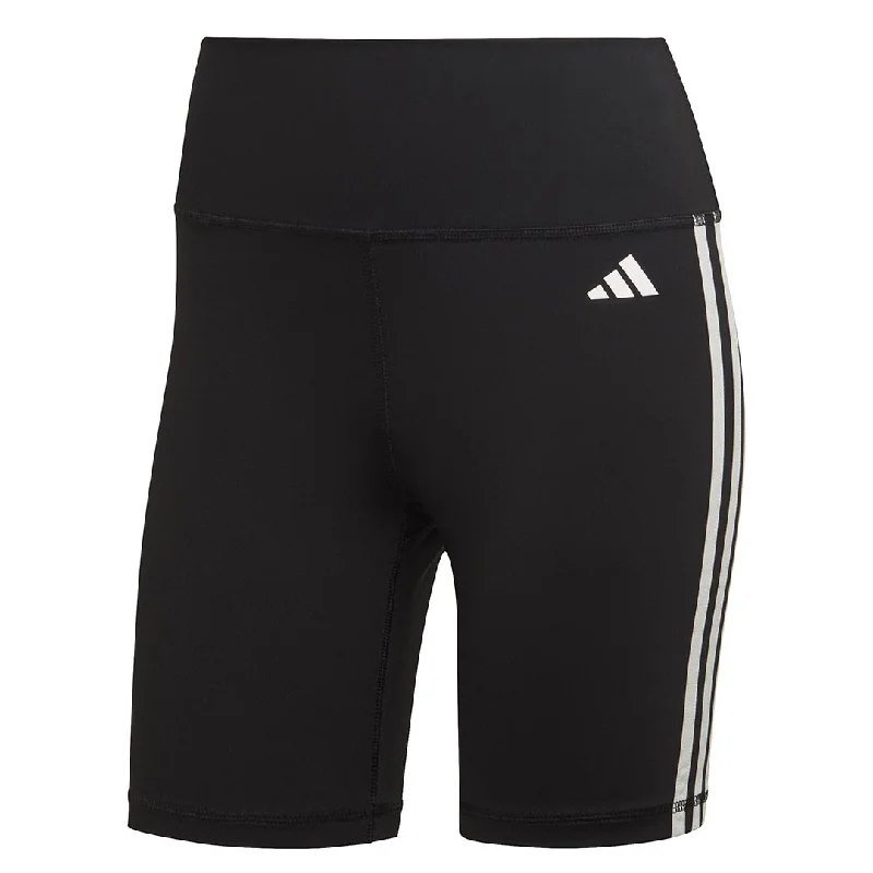 Sustainable Women's Clothes adidas - Women's Training Essentials 3 Stripes High Waisted Short Tights (HK9964)