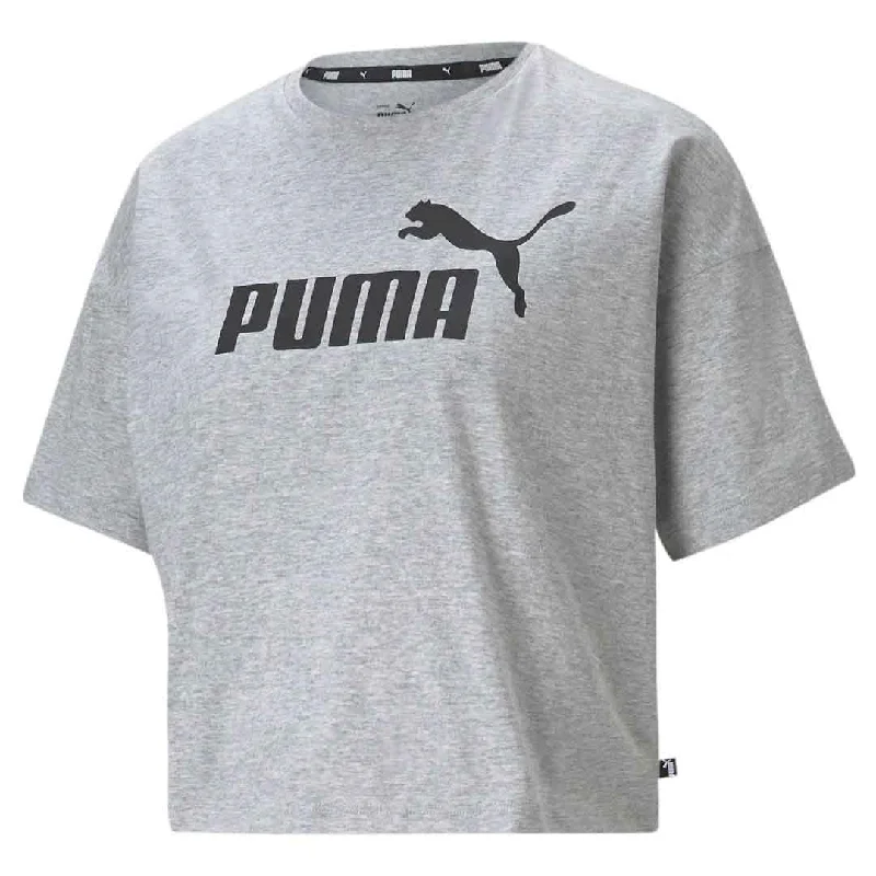 Women Apparel Puma - Women's Essentials Cropped Logo T-Shirt (586866 04)