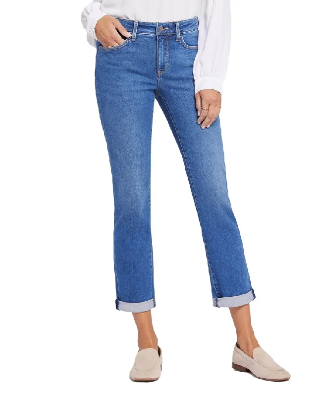 Chic Women's Clothing for Work and Travel NYDJ Sheri Rockford Ankle Crop Jean