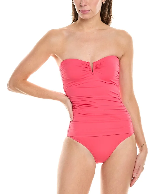 Sales Clothes Tommy Bahama Pearl V Front Bandeau One-Piece