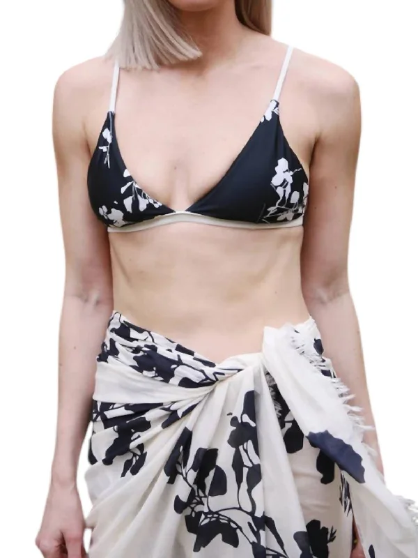 Women's Clothing For Everyday Wear Irina Bikini Top In Bold Flowers