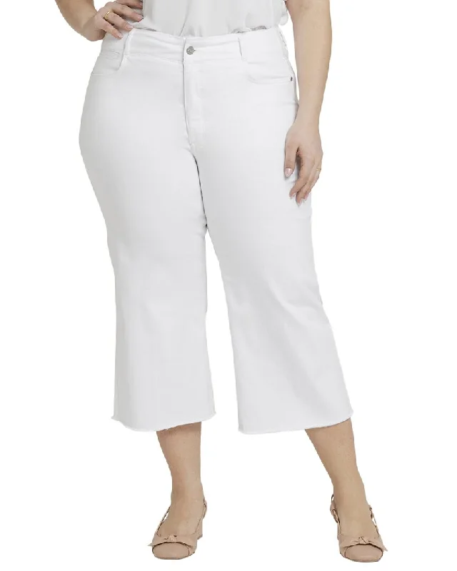 Women's Evening Wear NYDJ Brigitte Optic White Capri Jean