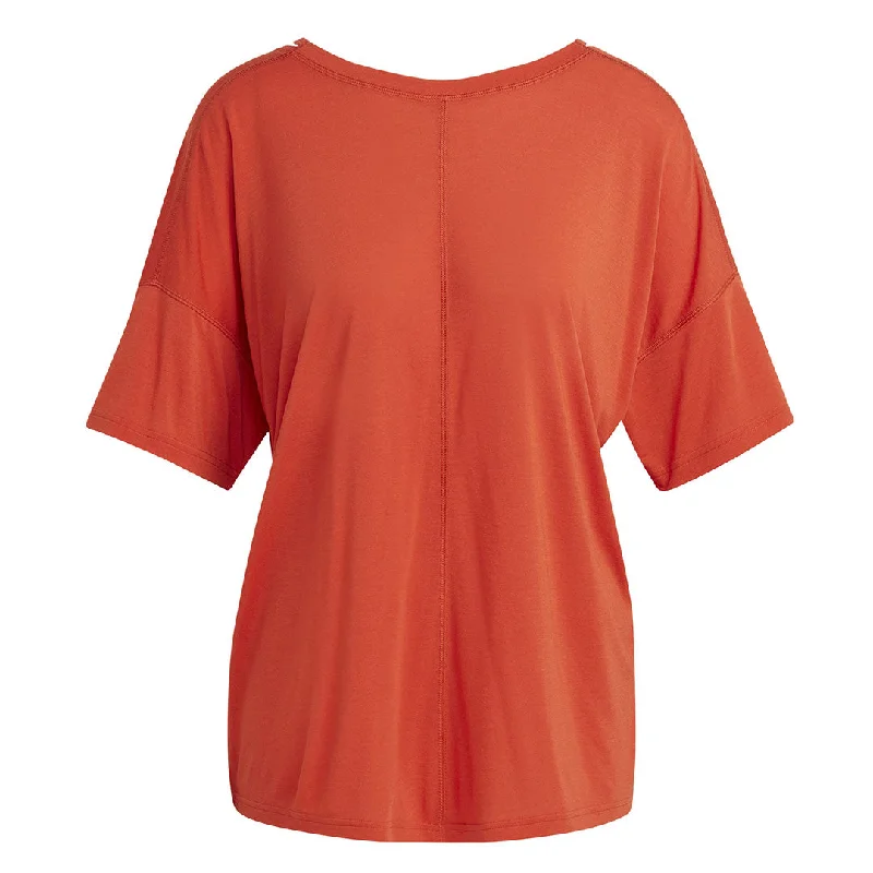 Women's Relaxed Outfit adidas - Women's Yoga Studio Oversized T-Shirt (HR5080)