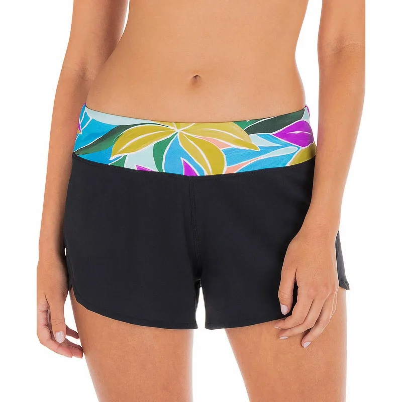 Women's Vintage-Inspired Outfit Womens Board Short 2.5" Inseam Swim Bottom Separates