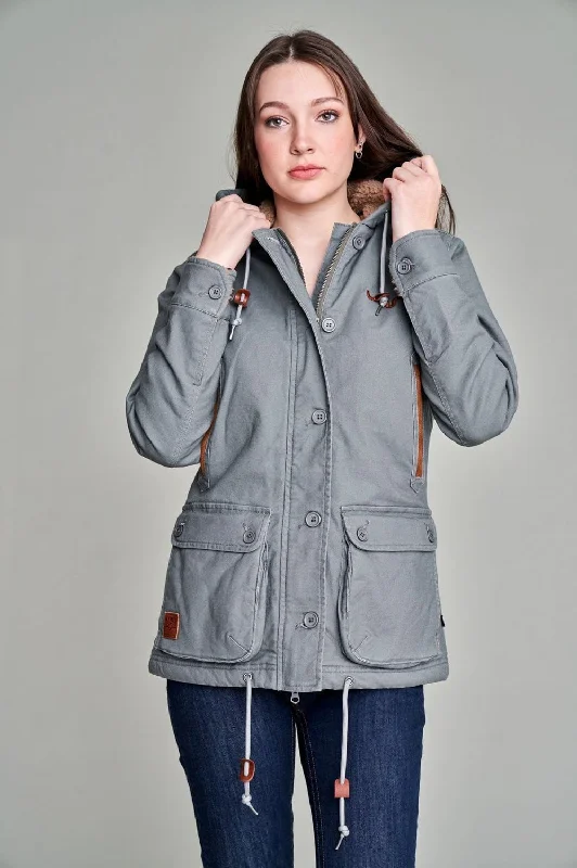 Women's Fashion-Forward Apparel Kimes Ranch Womens Awa Sage Cotton blend Cotton Jacket