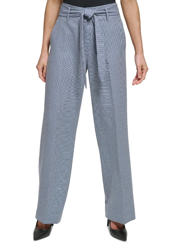 Women's Online Boutique Womens High Rise Office Wide Leg Pants