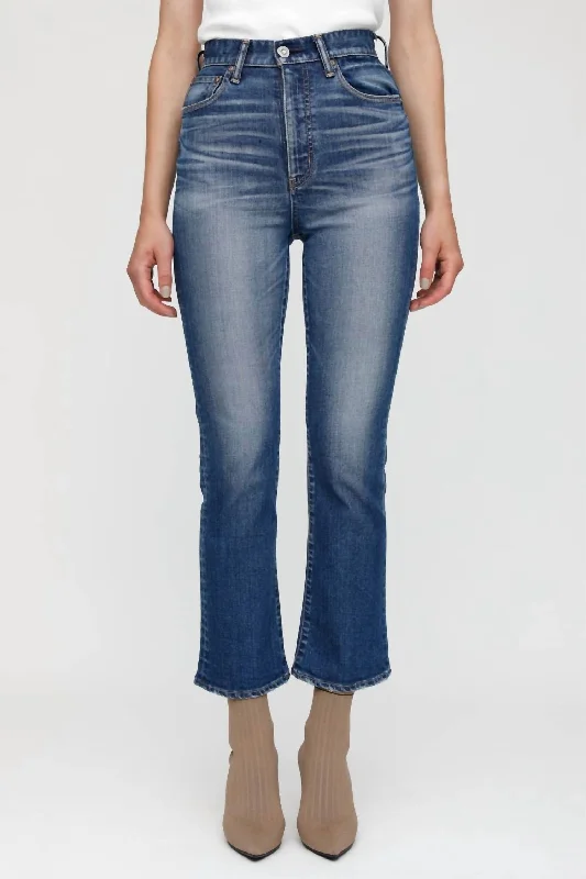 Women's Clothing Online Otis Flare High Jean In Blu