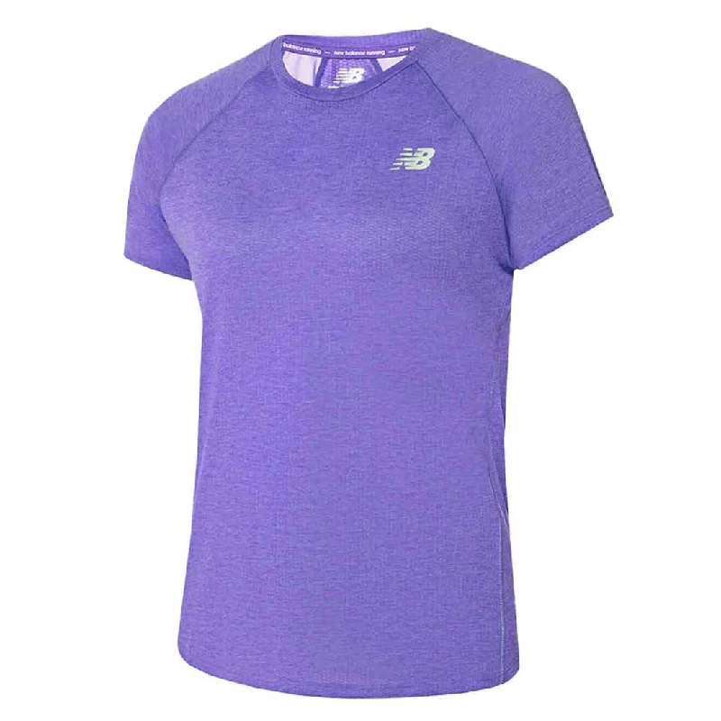 Affordable Fashion for Women New Balance - Women's Impact Run Short Sleeve T-Shirt (WT21262 EIH)