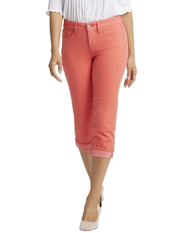 Luxury Women's Clothing NYDJ Marilyn Fruit Punch Crop Jean