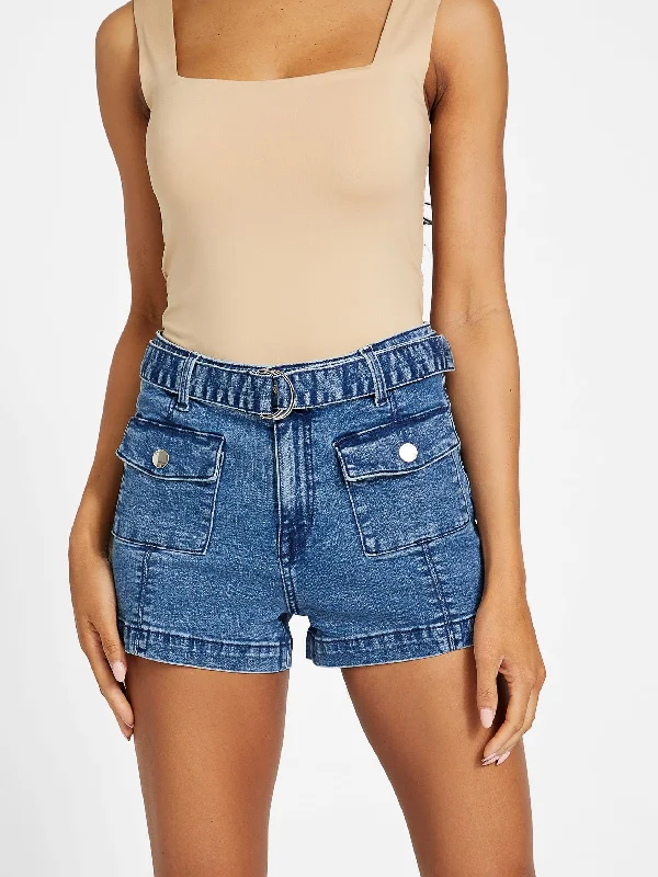 Fashion-Forward Women's Clothing Sloane High-Rise Belted Shorts