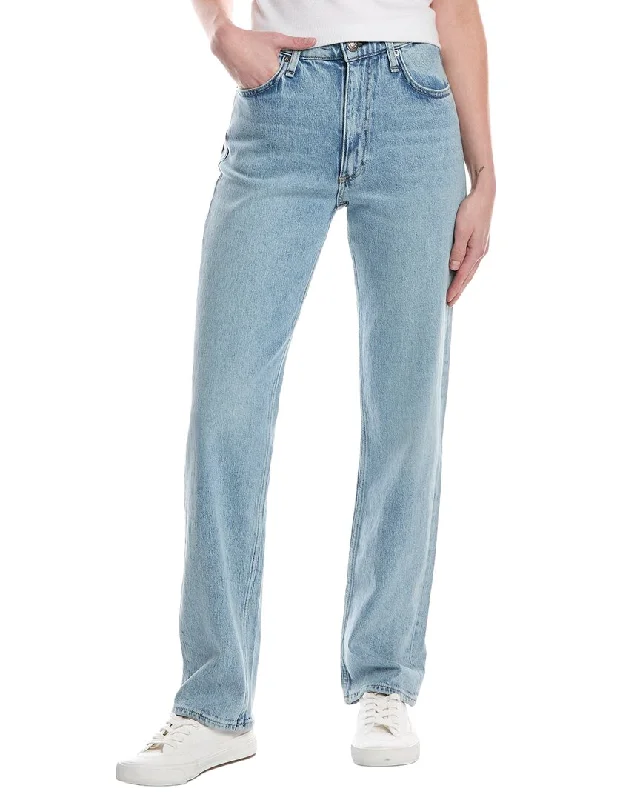 Women Wear Online rag & bone Harlow Mid-Rise Bloomfield Full Length Straight Jean