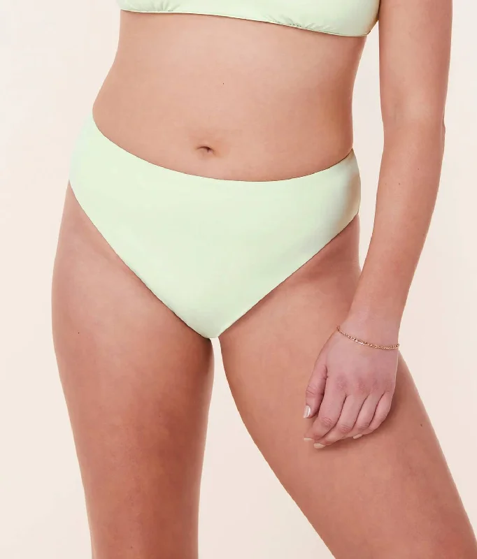 Clothes Woman 90’S High Waisted Bikini Bottom In Pistachio