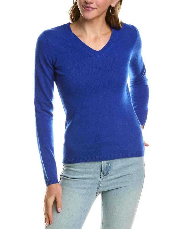 Online Boutique Stores InCashmere V-Neck Cashmere Sweater