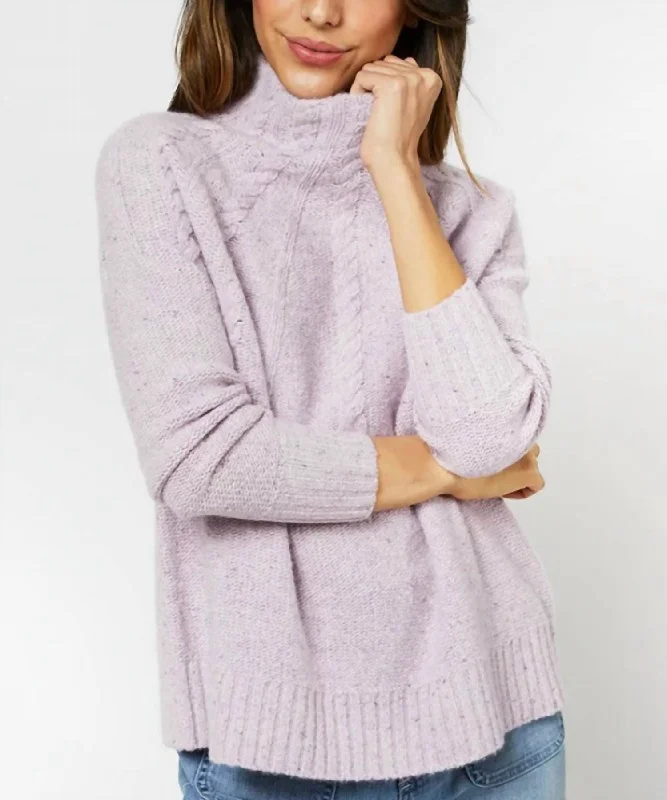 Seasonal Women's Fashion Trends Elsey Sweater In Lilac