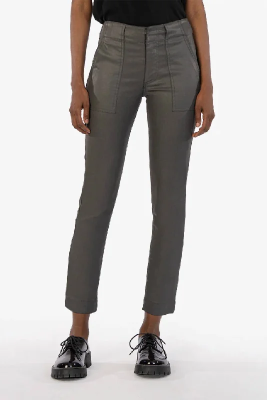 Stylish Clothes For Women Reese Straight Leg Jeans In Grey