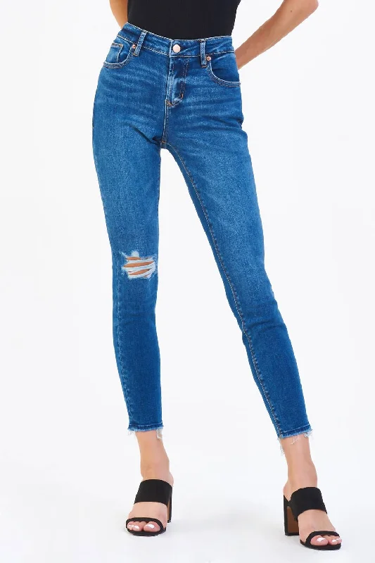 Women's Trendy Outfit Women's Gisele High Rise Ankle Skinny Jeans In Trieste