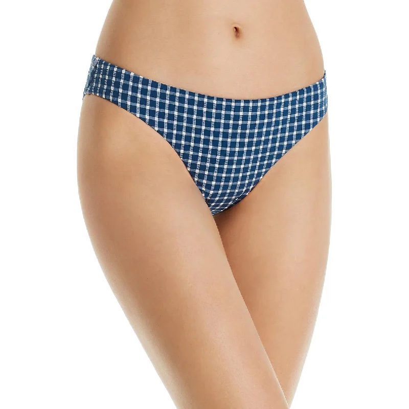 Women's Stylish Outerwear Womens Checkered Hipster Swim Bottom Separates