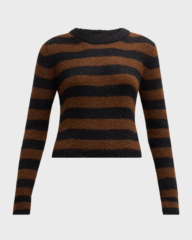 Women's Occasion Wear Clothing Ava Slim Stripe Knit Sweater