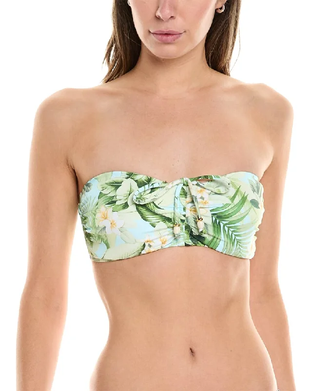 Women's Clothes Tommy Bahama Paradise Fronds Bandeau Bikini Top