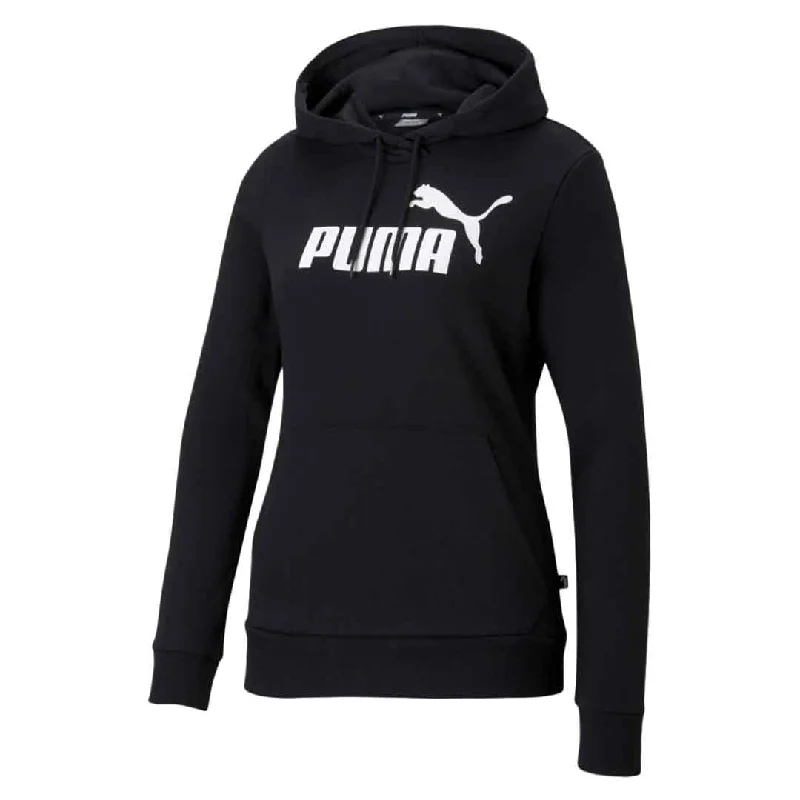 Plus-Size Women's Clothing Puma - Women's Essentials Logo Hoodie (586791 01)