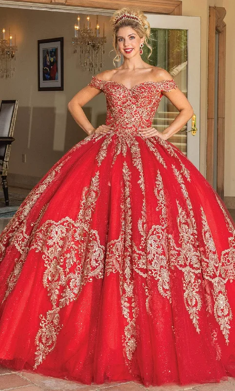 Relaxed Fit Women's Fashion Dancing Queen 1783 - Embroidered Ballgown