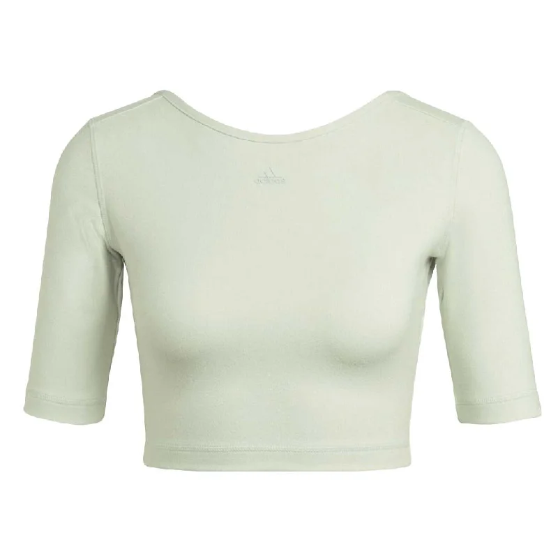 Sale On Clothing adidas - Women's Aeroready Studio Open-Back T-Shirt (HM7977)