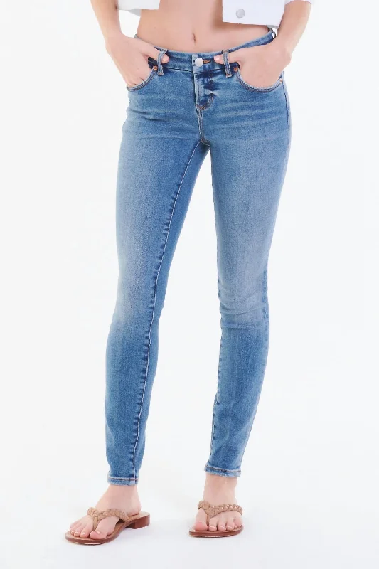 Formal Outfit For Women Joyrich Mid Rise Ankle Skinny Jeans In Medium Wash