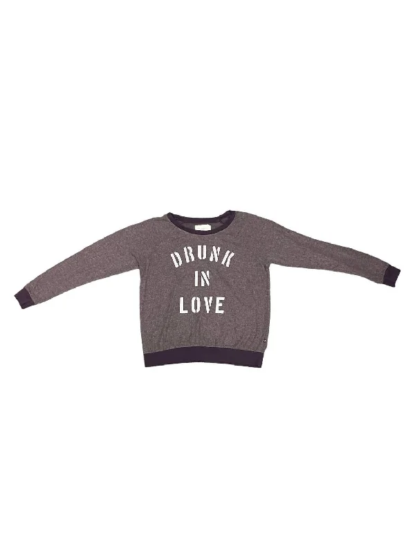 Women's Outfit Drunk In Love Pullover In Aubergine