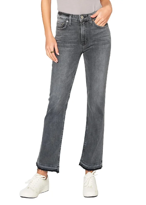 Women's Occasion Wear Clothing Farrah Mid Rise Kick Flare Jeans In Philly